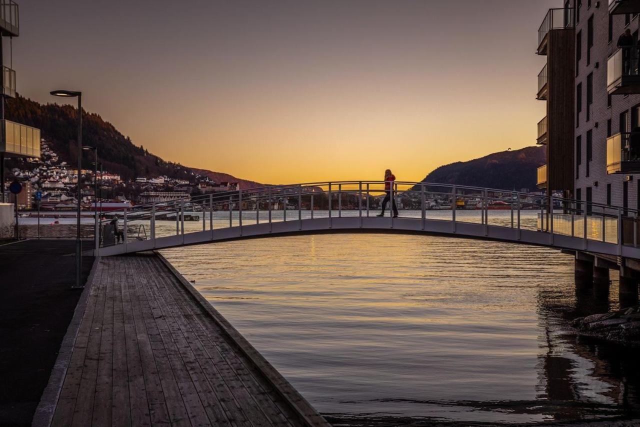 New Penthouse Apartment With Sea View In Bergen Centrum Esterno foto